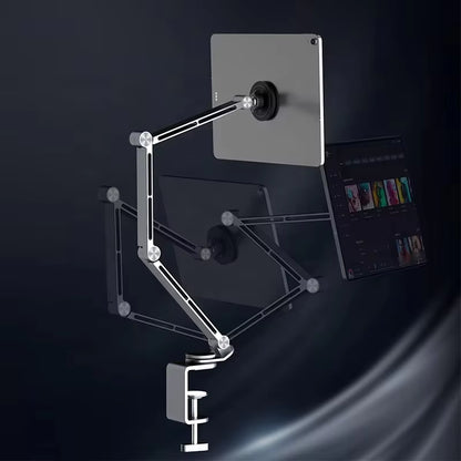 Magnetic Stand Aluminum Alloy 360 Rotation Portable Folding Desktop Magnetic Phone Holder Mount Lazy Phone Tablet Stand for Ipad